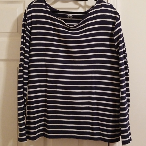Old Navy Tops - Striped long sleeve shirt
